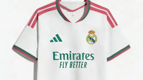 Real Madrid presentó su nueva camiseta.
