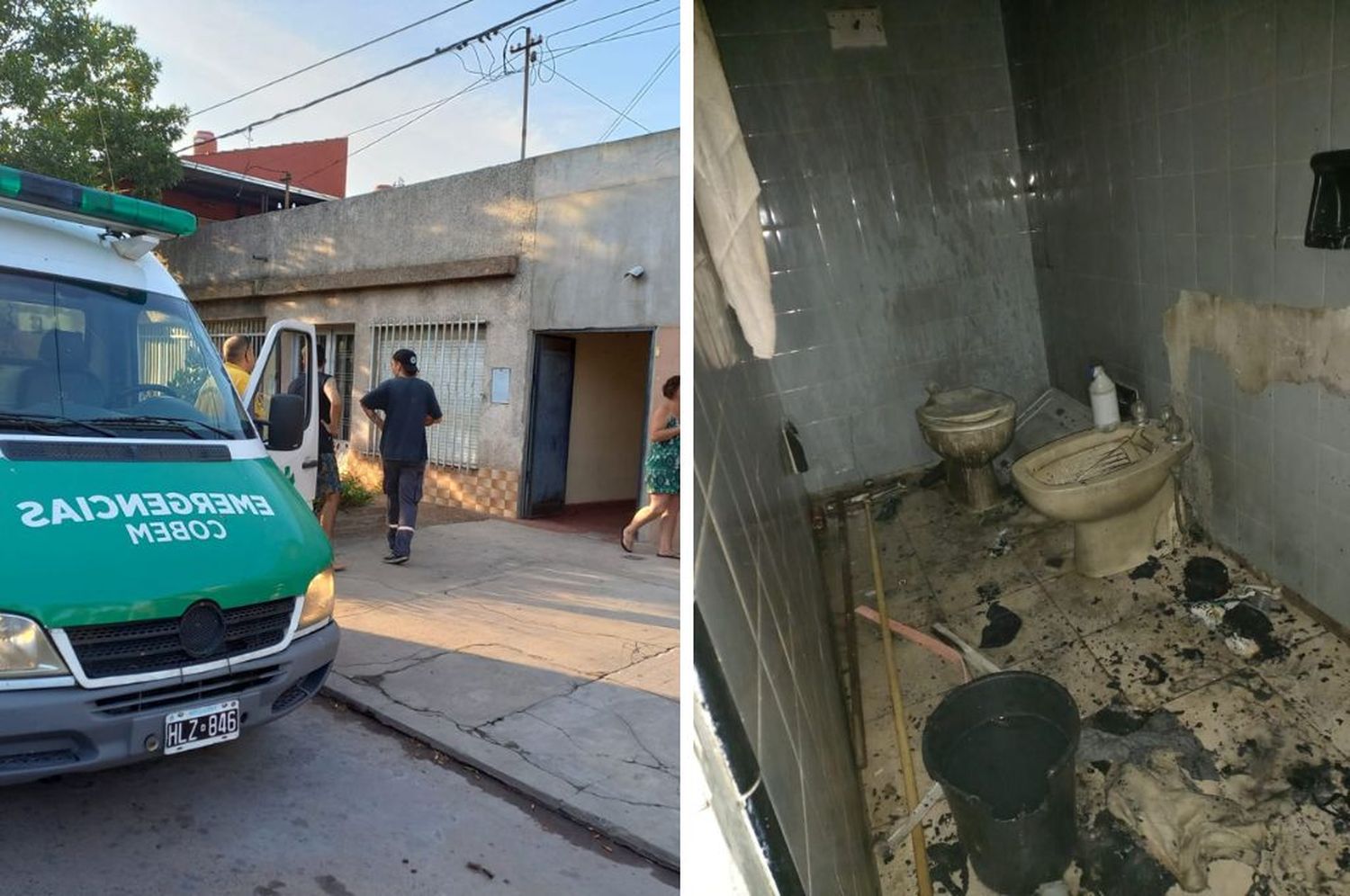 Santa Fe: entró a robar a una casa y para escapar de la policía provocó un incendio