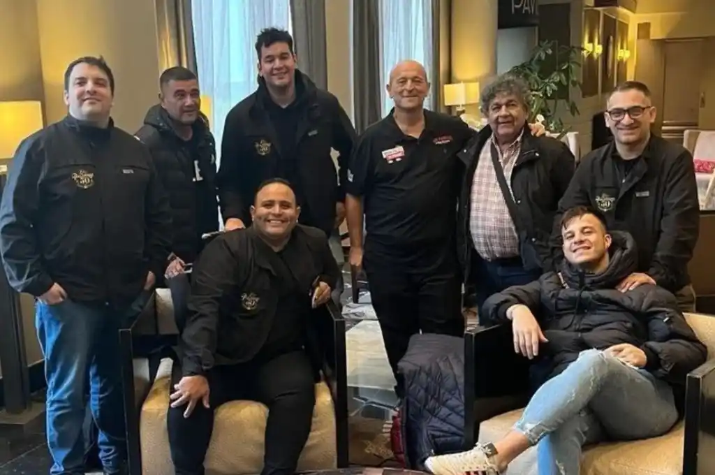 El grupo de música popular más importante de Santa Fe, Los Palmeras.