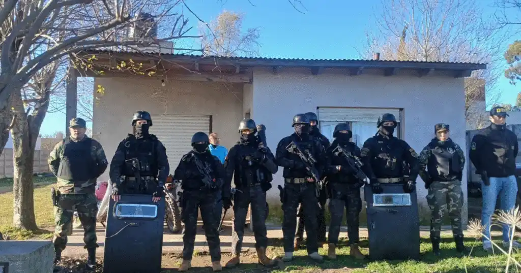 Realizaron cuatro allanamientos en Tandil en el marco de una investigación por abigeato en Ayacucho