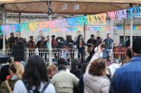 Vieja Minga celebró sus 4 años con un ensayo abierto en la glorieta