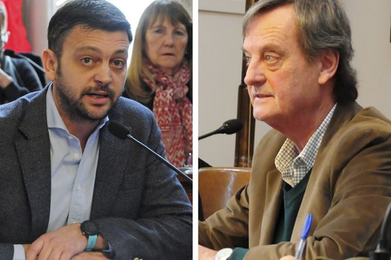 Frolik habló de desconocimiento por parte de Manazzoni y éste se quejó de la defensa al intendente