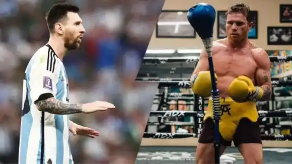 Canelo se la jura a Messi (+ Video)