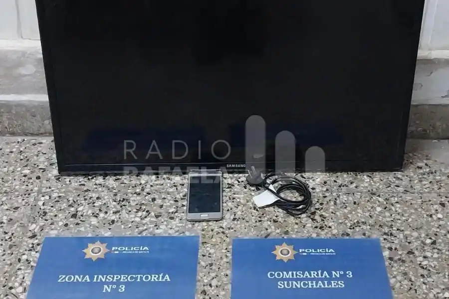 Allanamiento y esclarecimiento en Sunchales por un hecho de robo