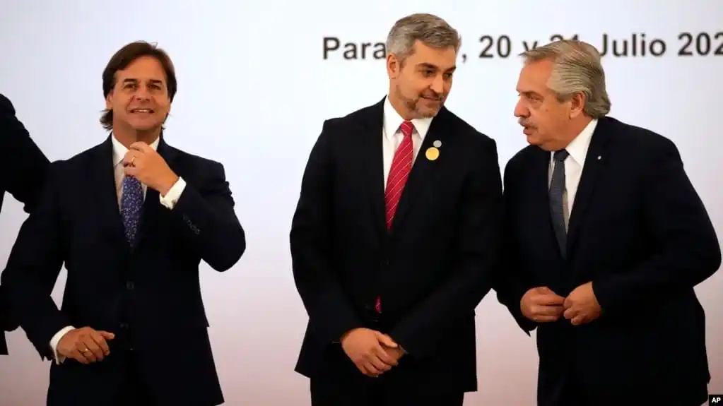 Discrepancias entre Uruguay y sus socios en el Mercosur