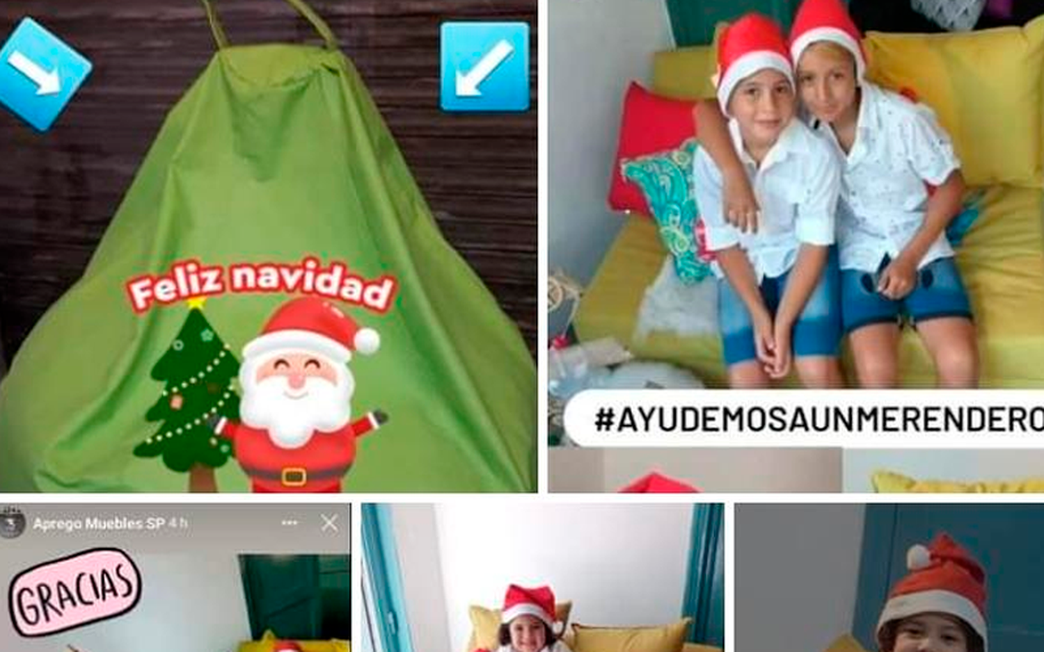 Navidad: recolectan juguetes y donaciones en Aprego Muebles