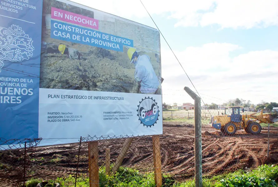 Casa de la Provincia. La obra en marcha