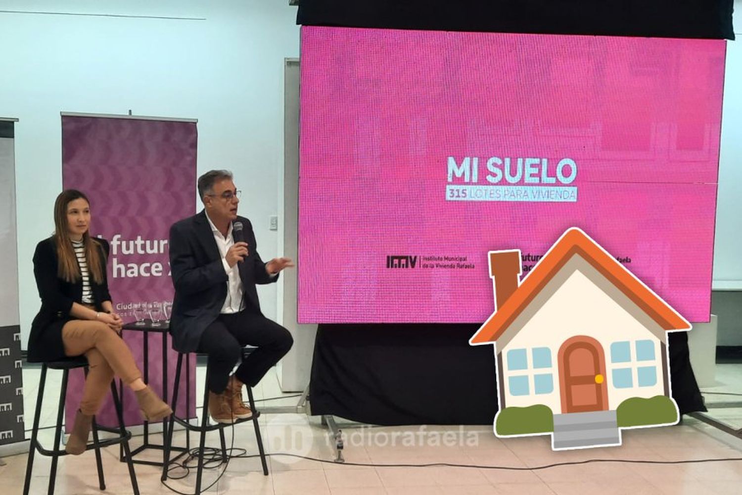 Luis Castellano y su equipo presentaron “Mi suelo, 315 lotes para vivienda”