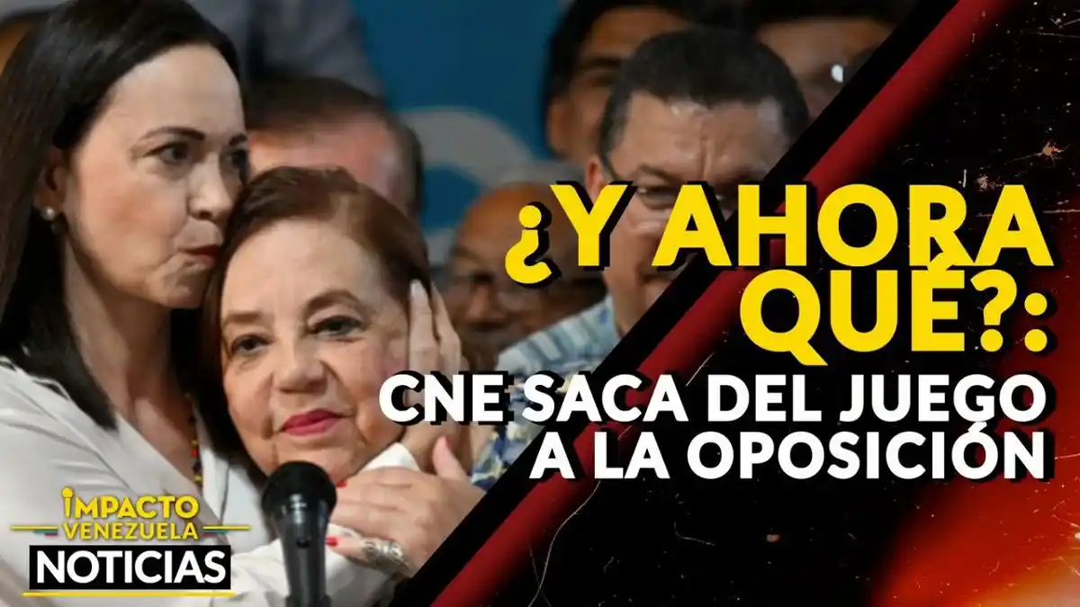 ¿Y AHORA QUÉ? CNE saca del juego a la oposición – VIDEO