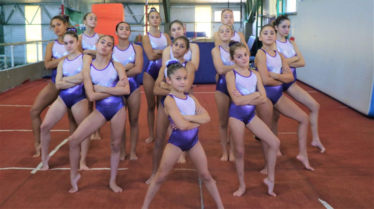 Gimnastas de Once Unidos en la elite nacional