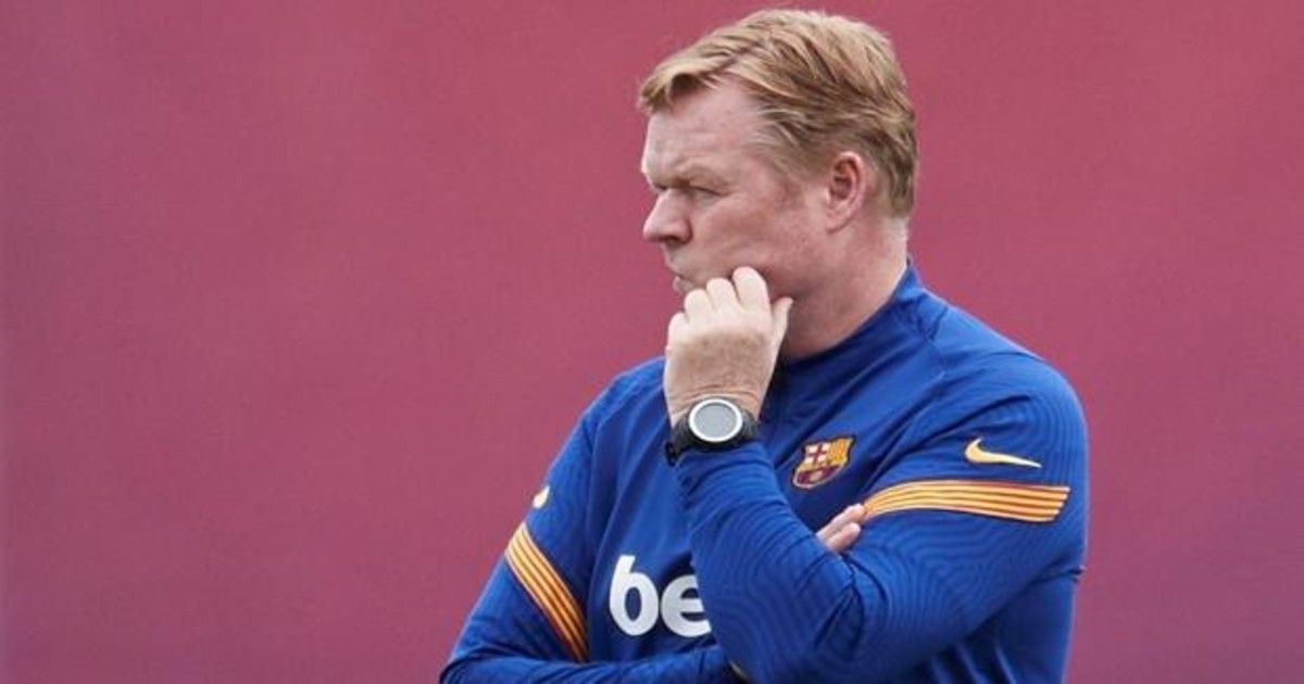 Koeman quedó en medio de un cruce de versiones sobre su futuro