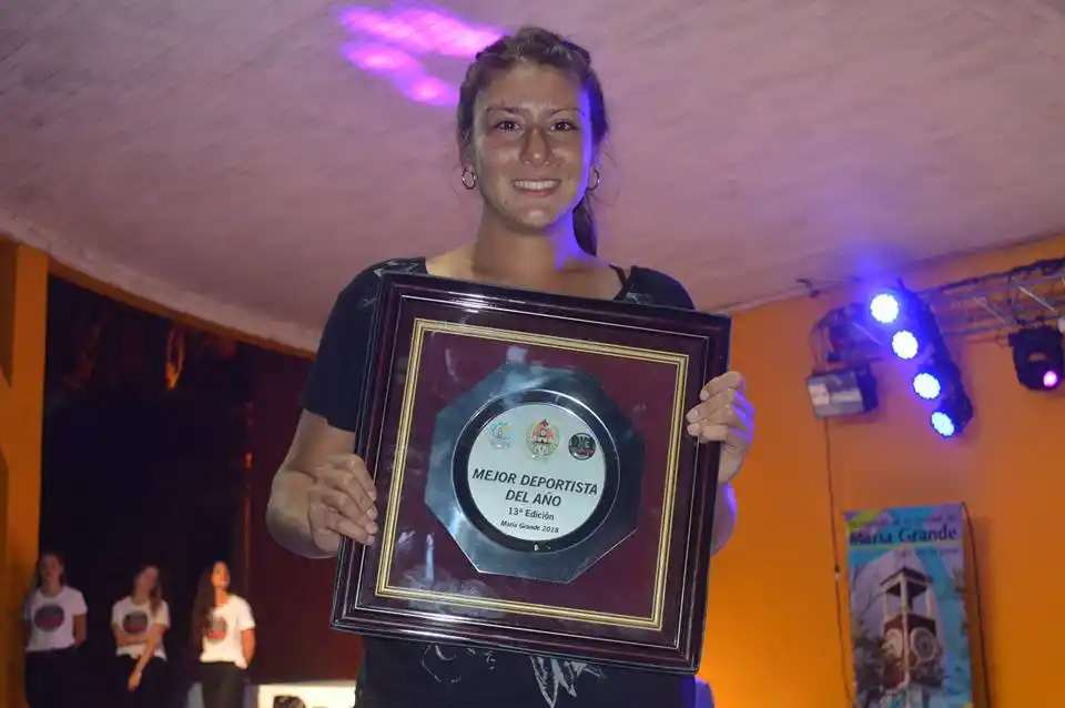 María Grande tiene su deportista del año