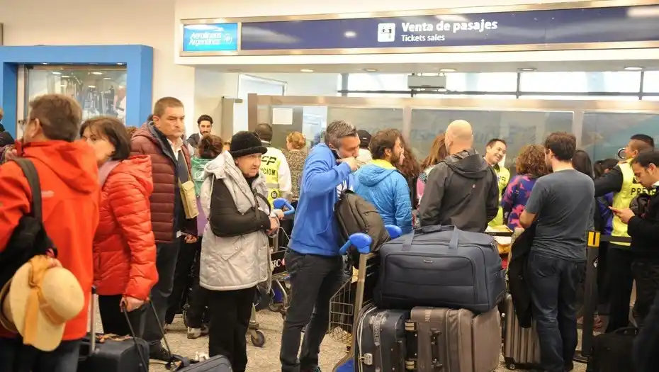 Paro de Aerolíneas Argentinas