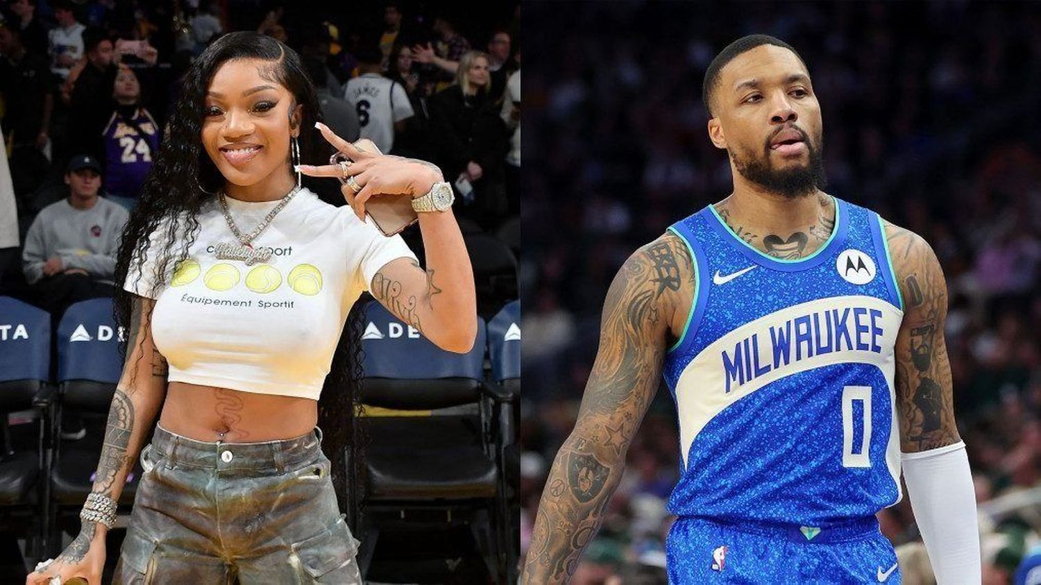 ¿Damian Lillard y la rapera GloRilla en un posible romance?