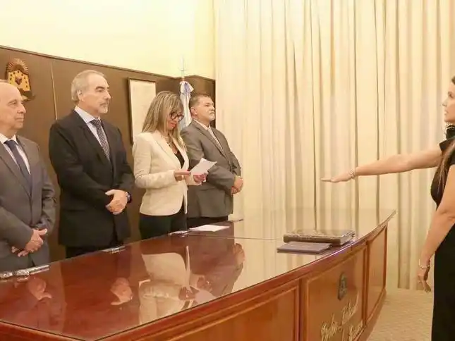 Asumió la nueva secretaria del 
Juzgado N.º 7 de El Colorado