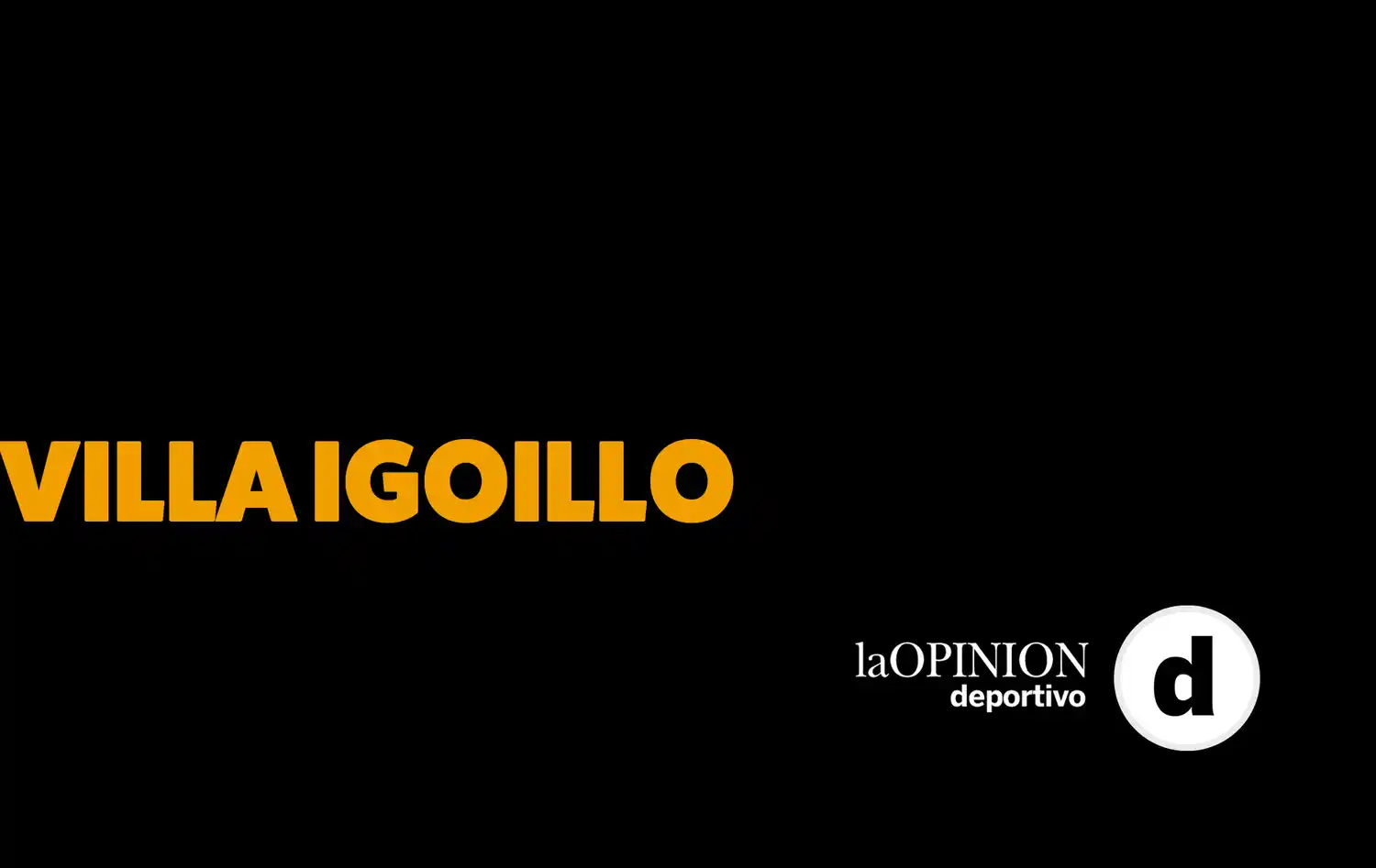 Último día para colaborar con Villa Igoillo