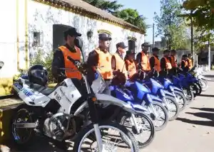 General Belgrano: Incorporan flota de motos para la policía comunal