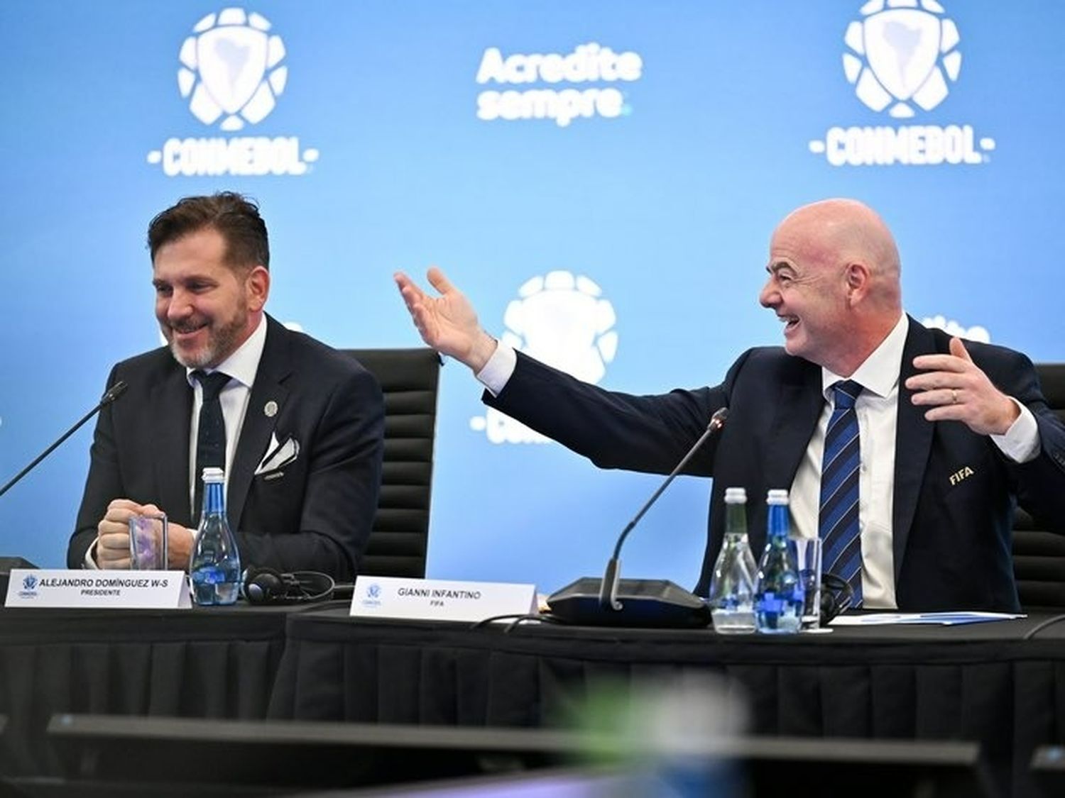 Alejandro Domínguez y la solicitud a Gianni Infantino