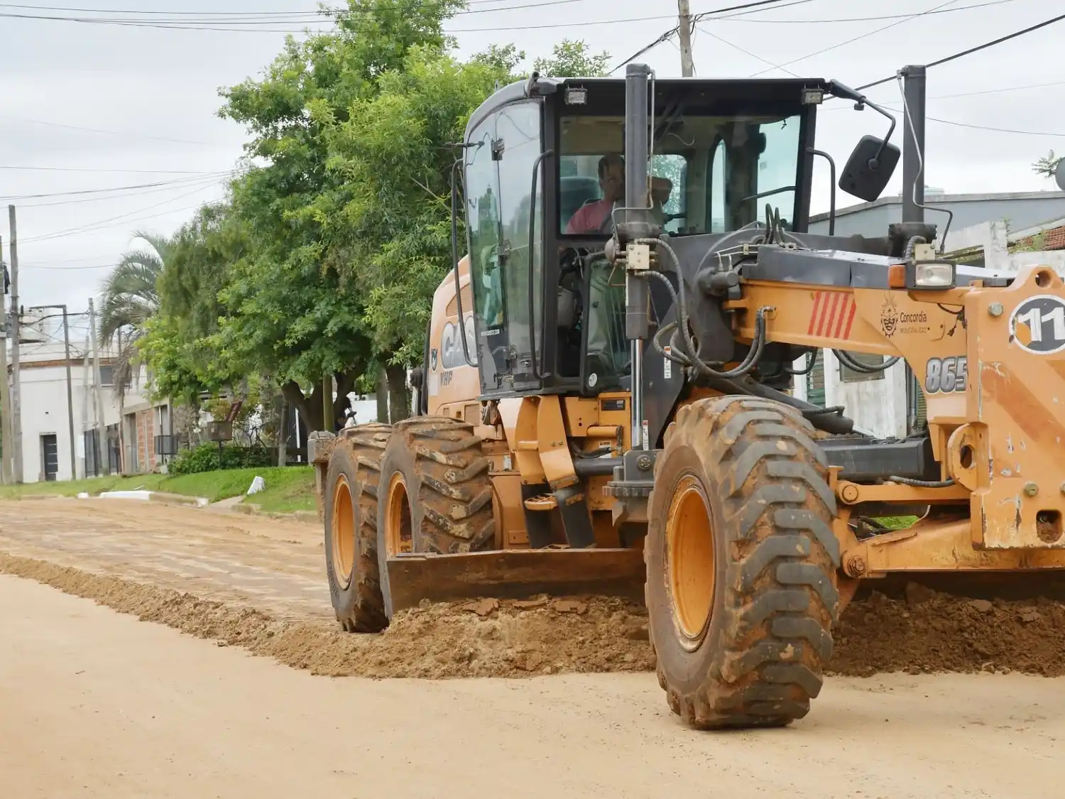Programa de arreglo y bacheo de calles