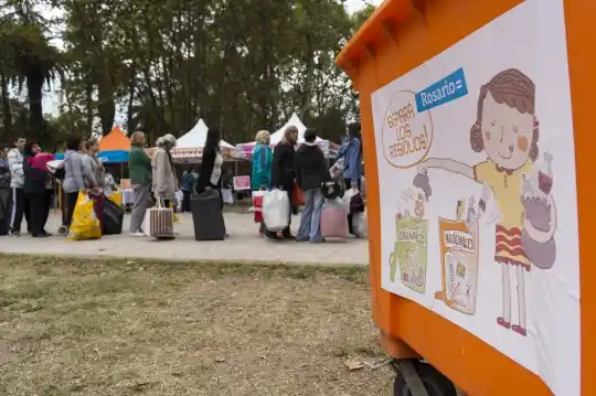 Rosario: se realiza el último Canjeamos por Naturaleza del año