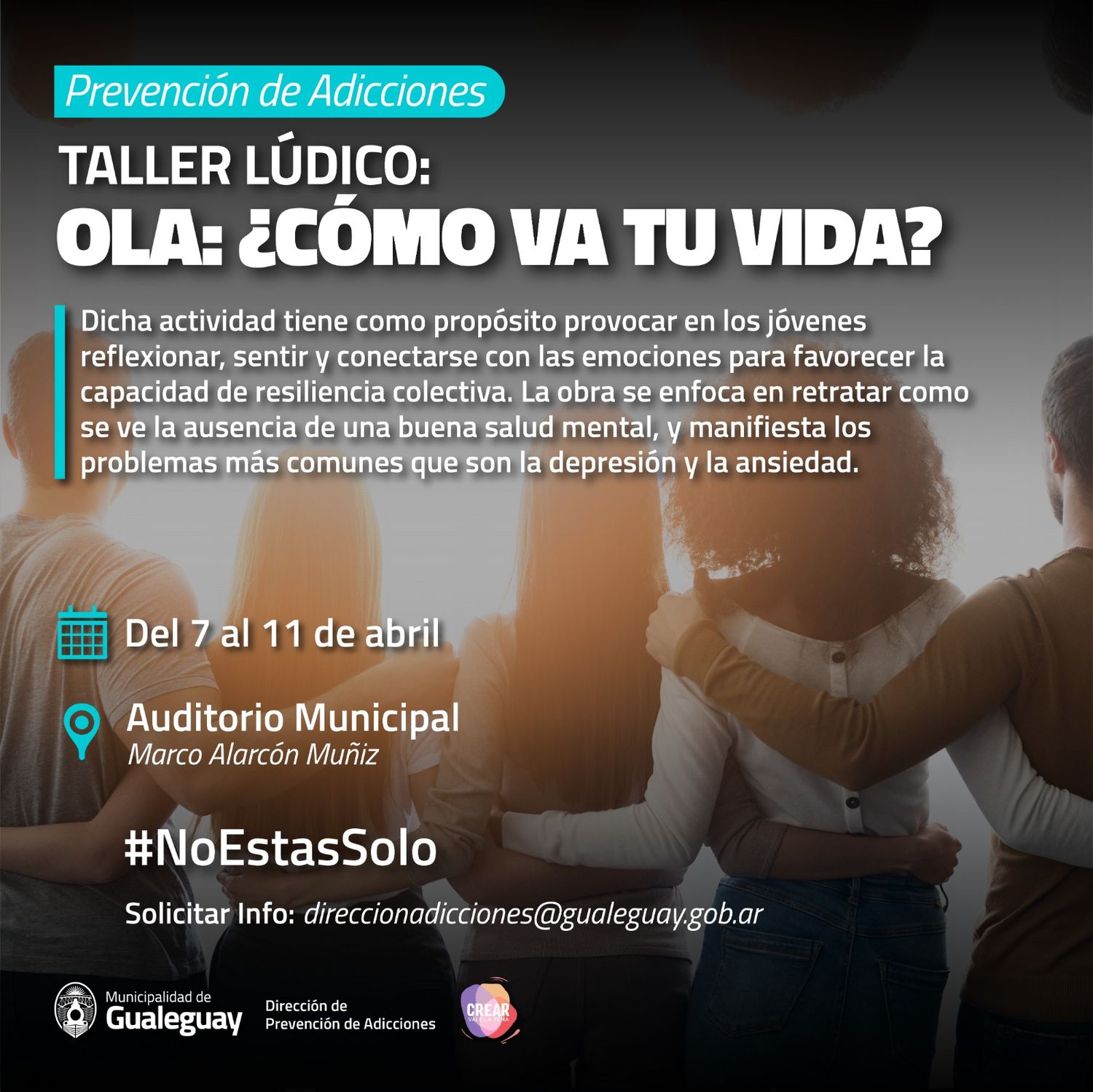 Taller Lúdico "Ola: ¿Cómo va tu vida?"