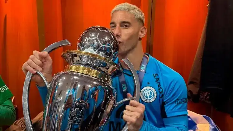 Leo Morales, el entrerriano que pasó de albañil fanático de River a amargarle la final y ser campeón con Belgrano