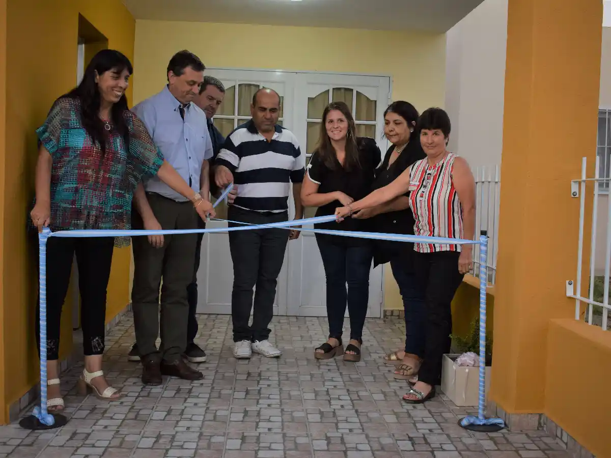 Brinkmann inauguró obras en Centro Vecinal Argentina 2000 