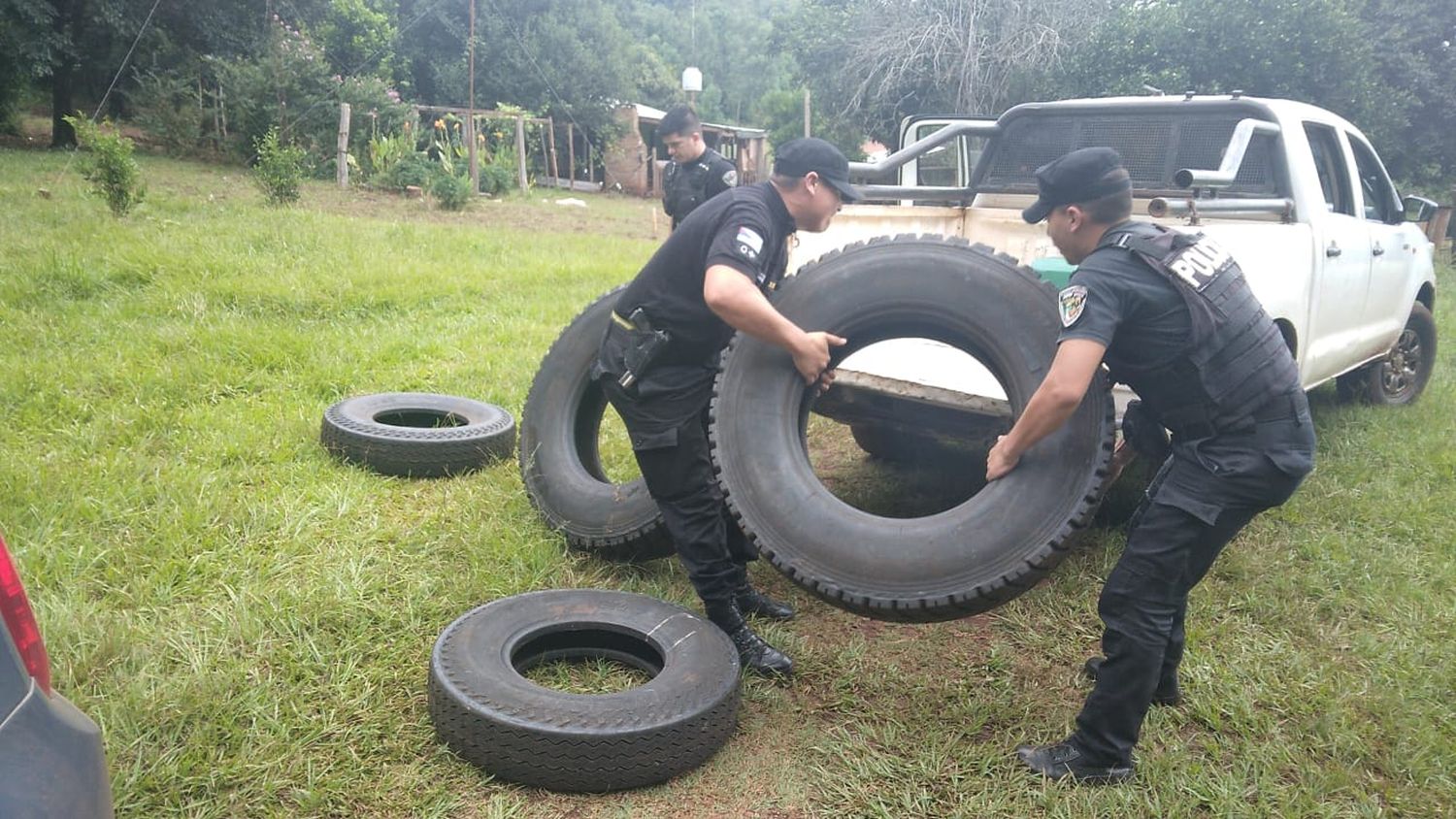 Santo Pipó | Dos Arrestados y Elementos Robados Recuperados en Empresa de Té