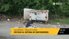 Críticas al sistema de contenedores en La Elena