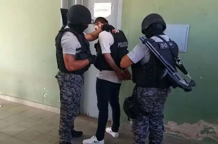 Alan Funes ya está detenido en Piñero