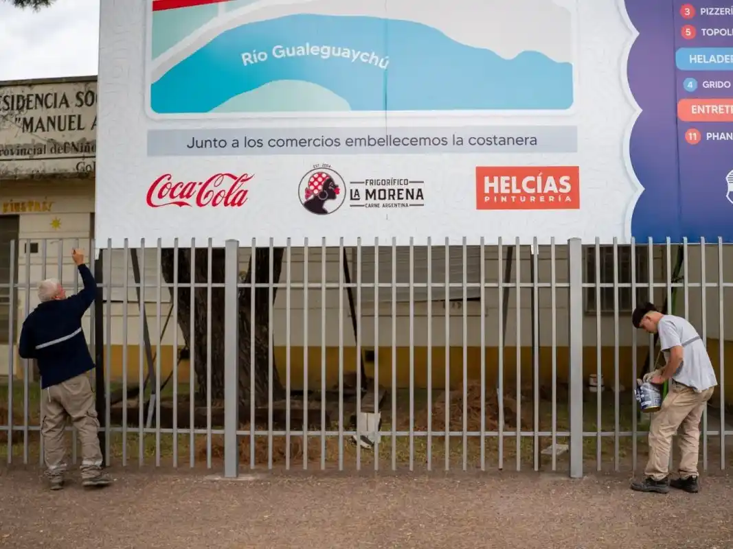 Realizan una puesta en valor del frente de la Residencia Socio Educativa “Manuel Alarcón”