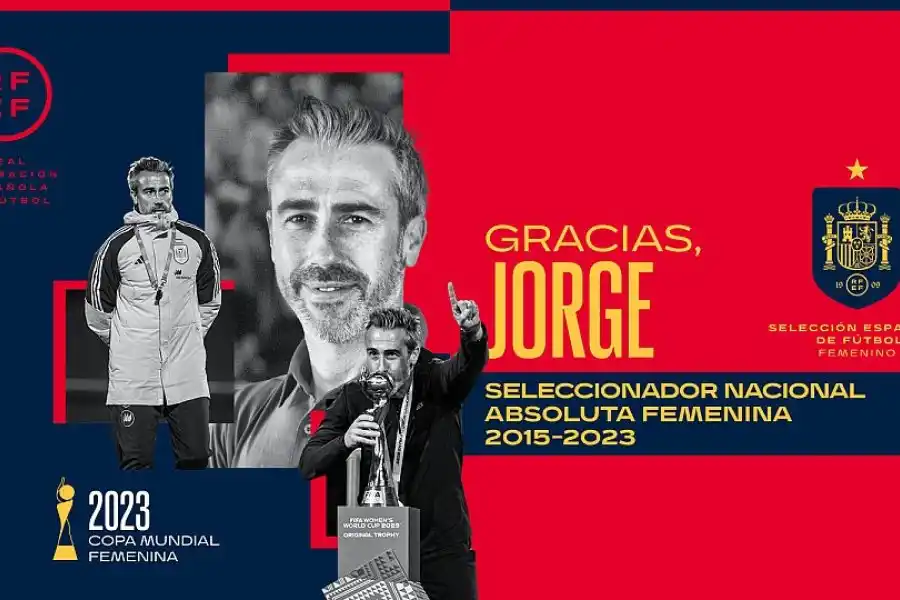 La RFEF destituyó al entrenador y director deportivo de la Selección Femenina de España