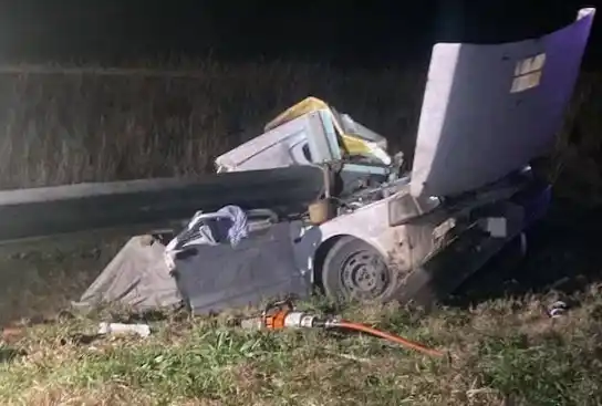 El fatal accidente en El Tío fue uno de los choques más impactantes del año pasado.