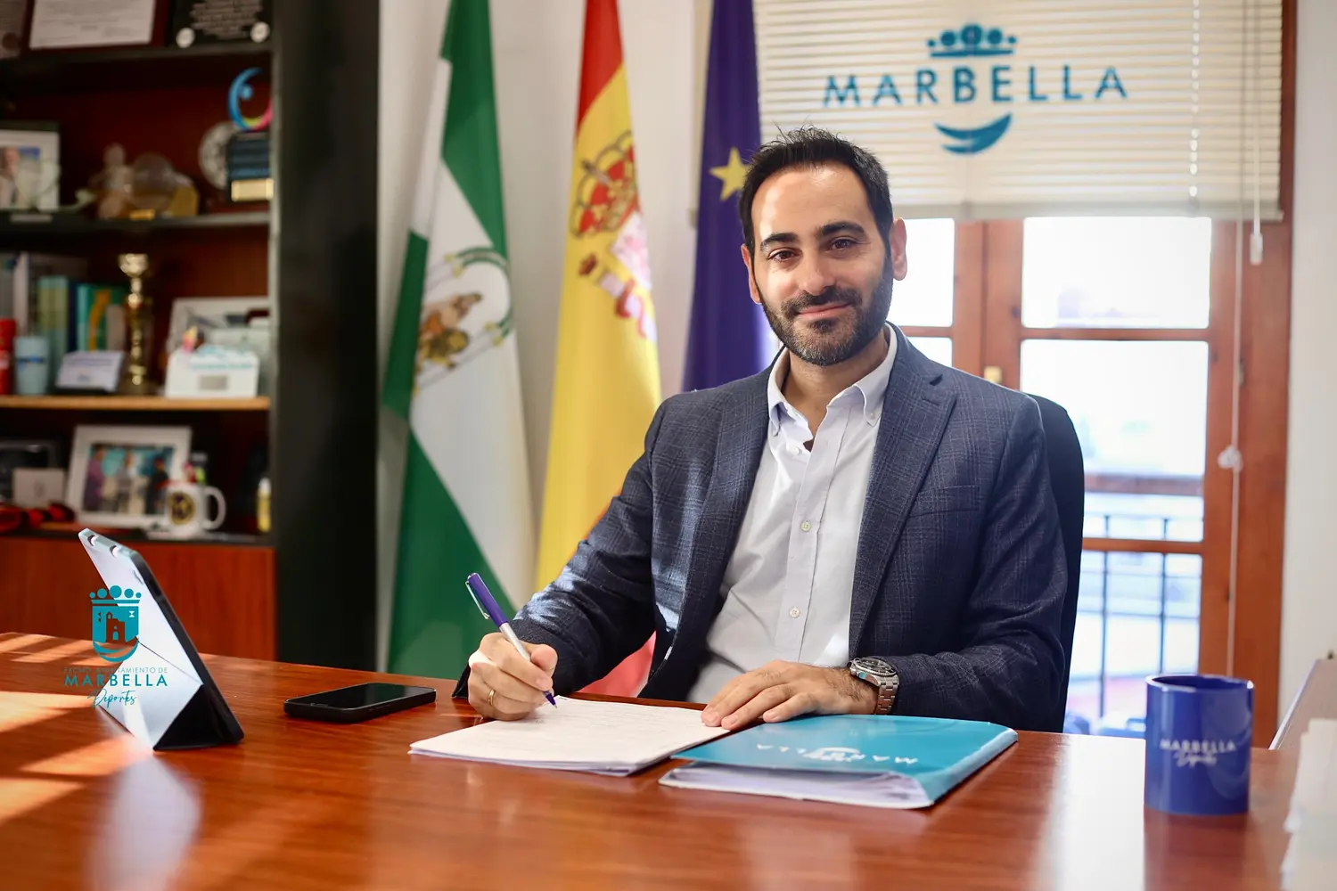 Lisandro Vieytes. Teniente de alcalde y delegado de Deportes del Ayuntamiento de Marbella