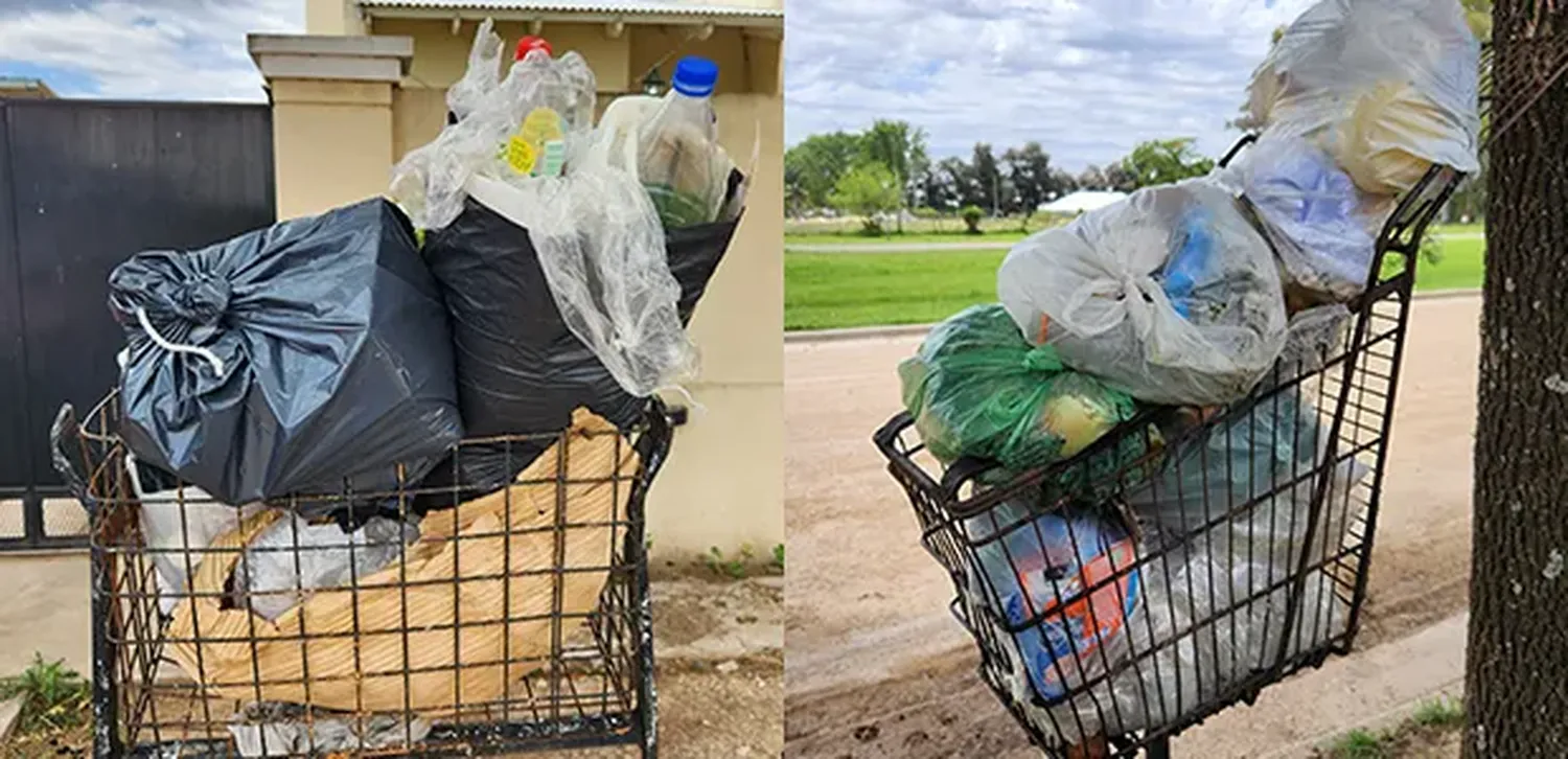 Las calles de General Villegas, tapadas de basura por un paro de municipales: Van una semana sin recolección de residuos