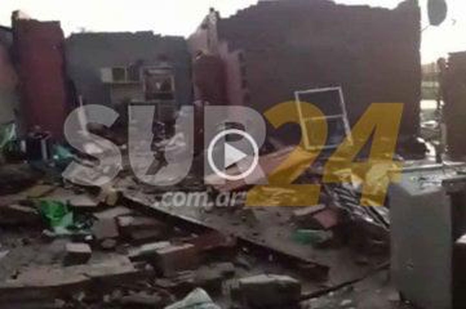 Graves destrozos en San Jorge tras el paso del temporal