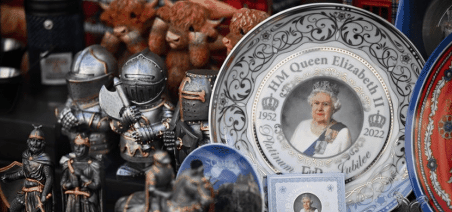 La imagen de Isabel II sigue siendo recordada. Foto AFP