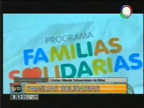Inscriben al programa Familias Solidarias en el Nodo Santa Fe