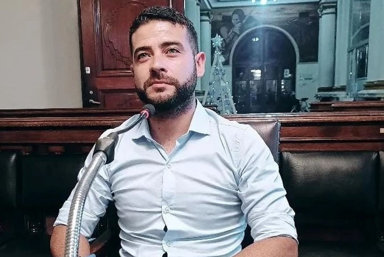 Franco Cruseño es el referente libertario en Carlos Casare