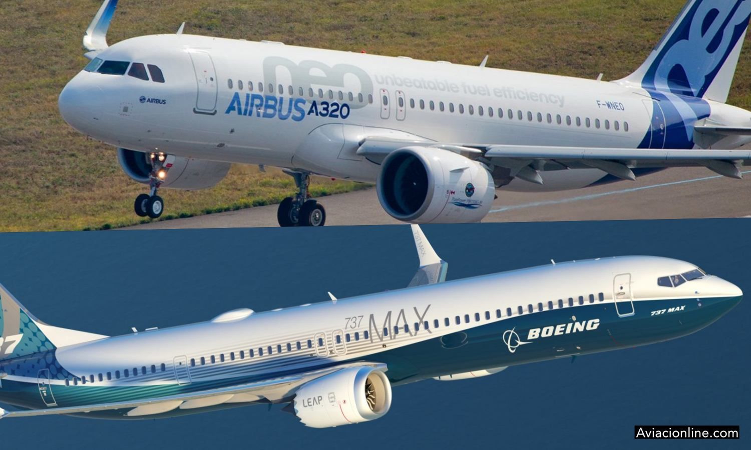 IAG avanza en la compra de 50 Boeing 737 MAX y 37 Airbus A320neo