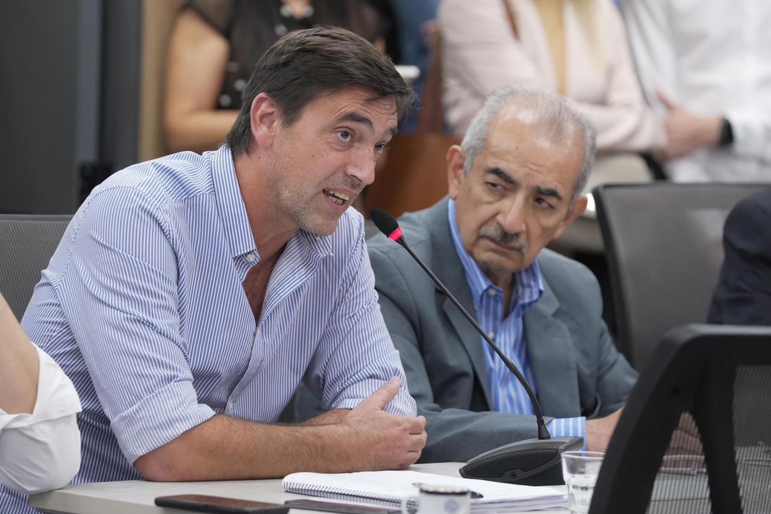 Participó de la aprobación el diputado nacional Rogelio Iparraguirre, quien es miembro de la comisión de Defensa Nacional.