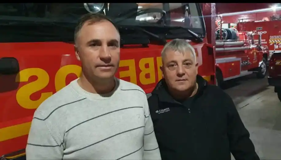 Bomberos alerta por vendedores falsos en Río Tala: Daniel y Rubén son los autorizados