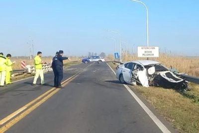 Accidente fatal: dos rafaelinos murieron tras chocar en la Ruta Nacional 19