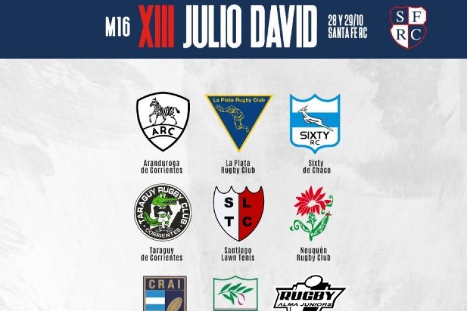 Se viene el Nacional Juvenil  M16 “JULIO DAVID”