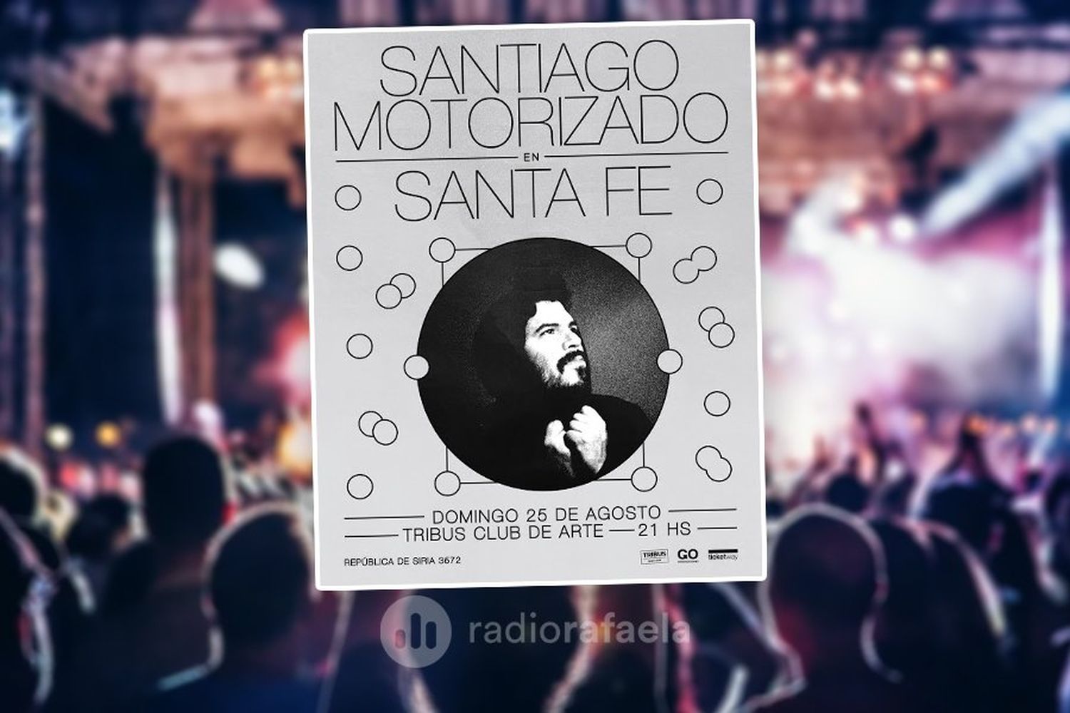 Santiago Motorizado, líder de “El Mató”, llega a Santa Fe con todos sus éxitos