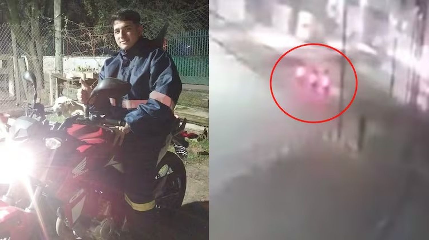 Delincuentes mataron a balazos a Nicolás Almirón para robarle la moto cuando iba a trabajar.