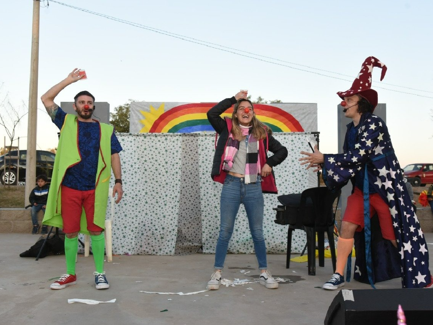 Los niños de Villa Concepción de El Tío tuvieron su Fiesta de las Infancias 