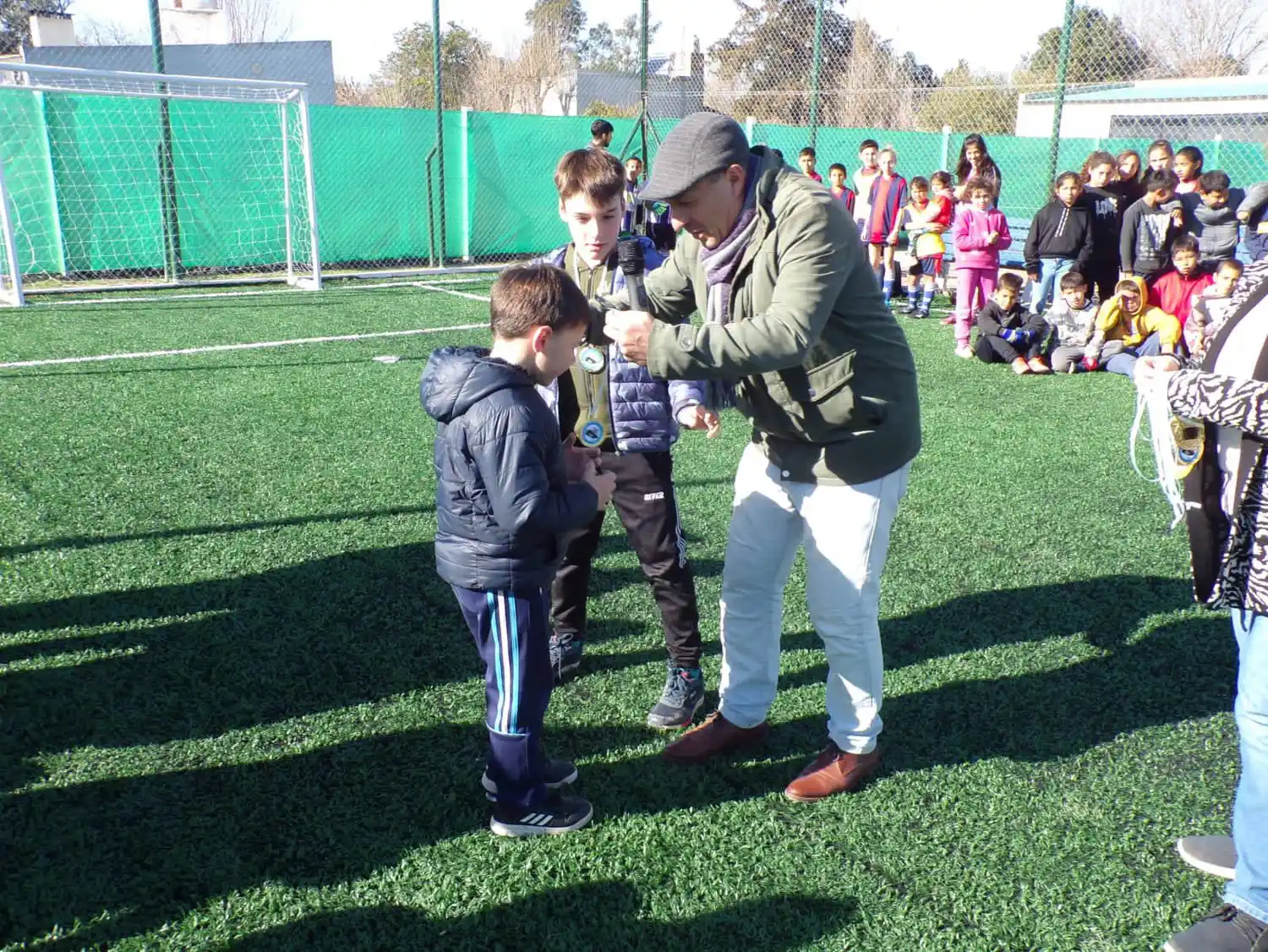 El fútbol infantil a pleno en "El Saladero"