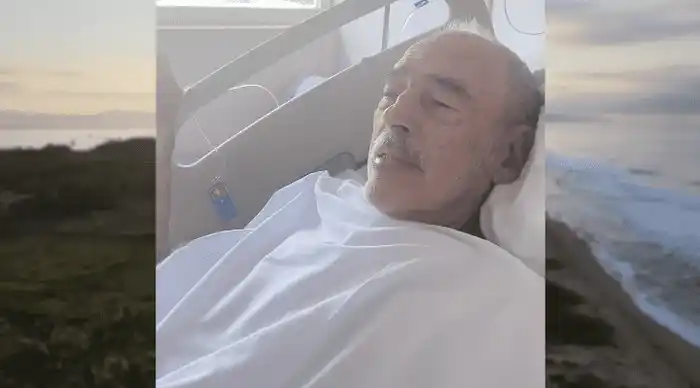 Andrés García compartió fotos de cuando estuvo hospitalizado en su canal de YouTube