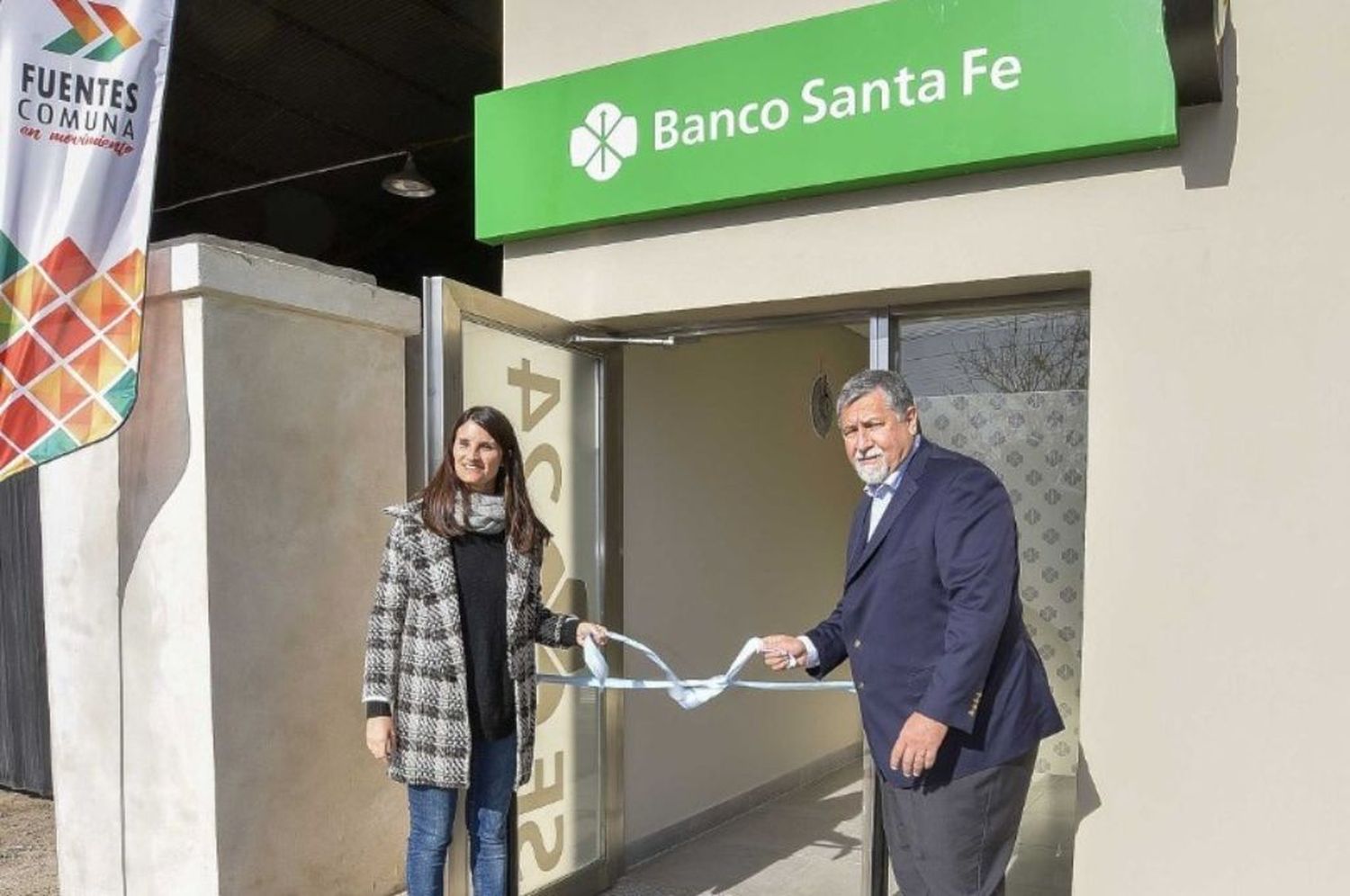 Banco Santa Fe inaugura cajeros automáticos en diversas localidades de la provincia